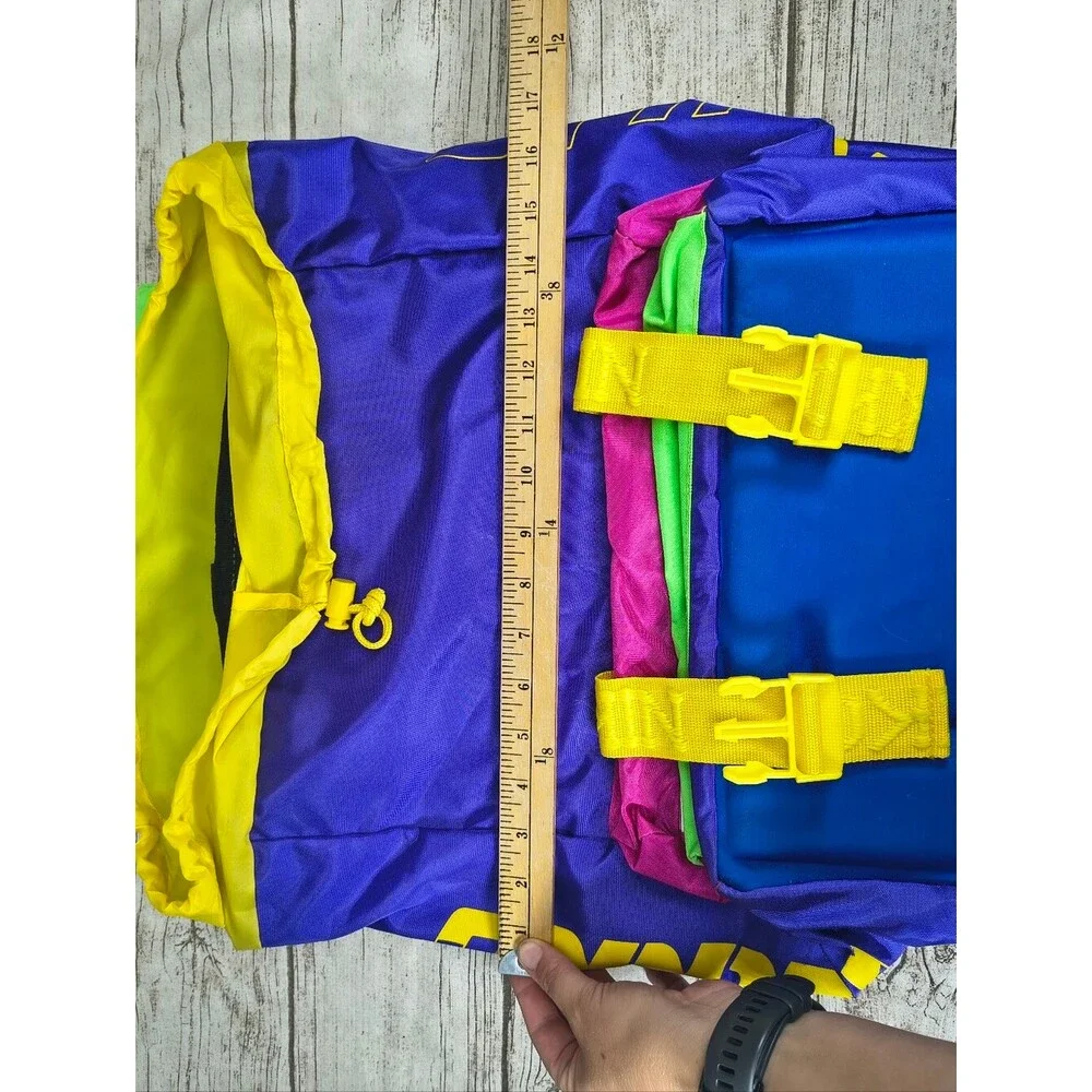 Nikko Vintage Retro Colorful Travel Backpack